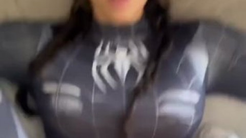 urfavbellabby black spider girl craempie clip free