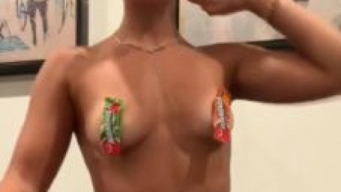 claire stone 69 eating video