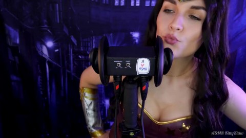 kittyklaw asmr wonder woman viral