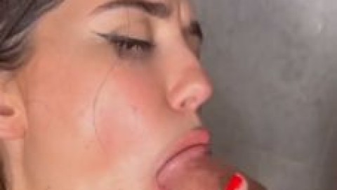 olivia mae shower blowjob porn porno