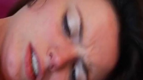 Pretty French Brunette Eats Cum After Dp سکس Hd