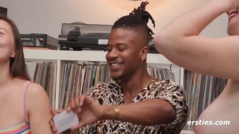 Truth & Dare 3 3 Horny Babes Invite Guys Over For Cards & Much More ( Of 4) Peaches Porn