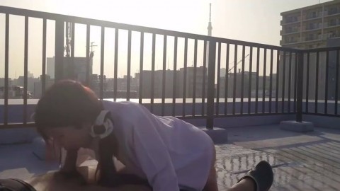 (No) Individual Shooting Outdoor Sports Minded Menhera School Rooftop Blowjob Suort Yen K Quality ( ) Sports Porn