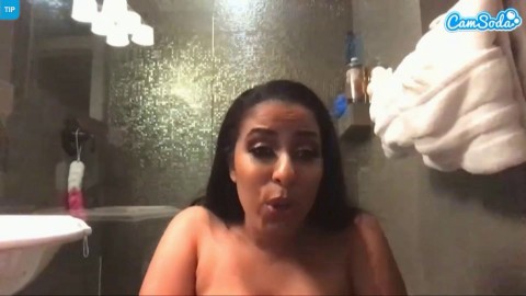 thais showing her gigantic watch