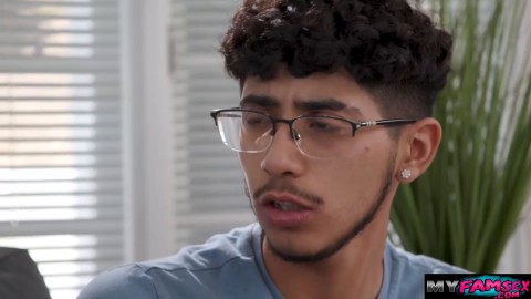 Tittyfucked my horny stepmom in law in the house