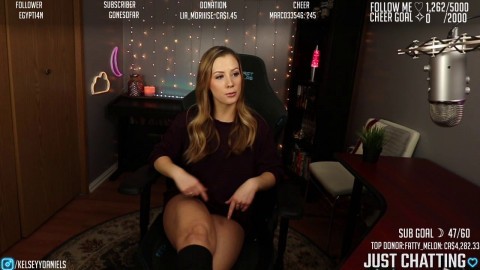 kelseyydaniels sexy upskirt twitch free