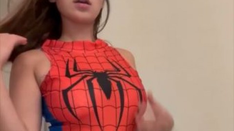 sophieraiin spider girl strip watch