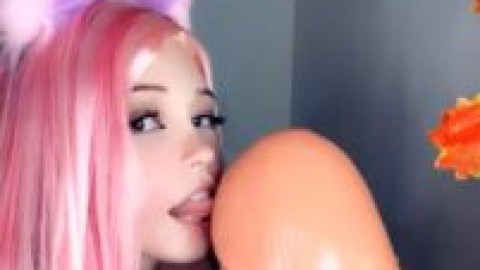 belle delphine sucking biggest free