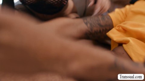 Caught my pervert stepbro watching us having sex