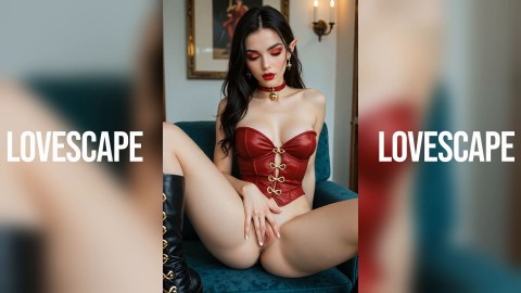 Mrs. Claus and Elves Cum for Christmas