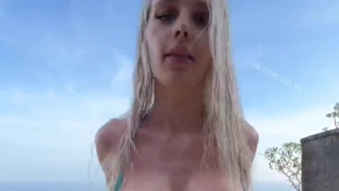 khloe knowles onlyfans poolside sex video