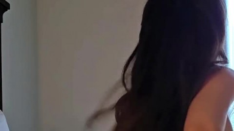 alinity teasing naked on porno
