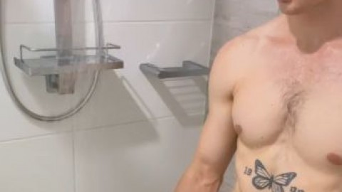 bree louise nude shower watch