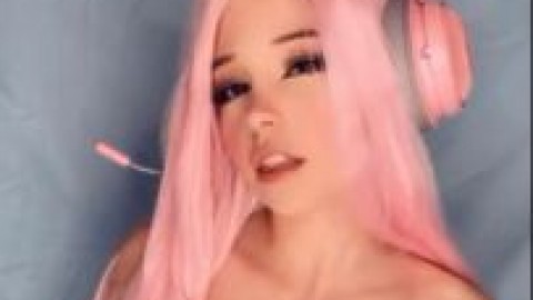 belle delphine blowjob till adult