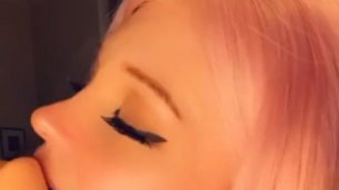 belle delphine sloppy dildo pornhub