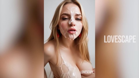  Blonde Cum Brutal Blowbang – Gagging Until She Breaks