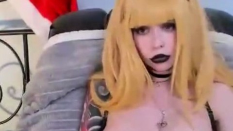 Slutty Babe Oils Up and Rides Big Dick  Toy POV