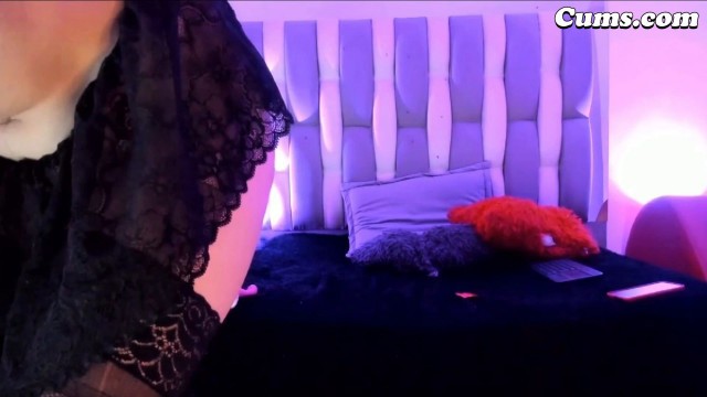 Slut in Her Dripping Cunt with a Thick Dildo