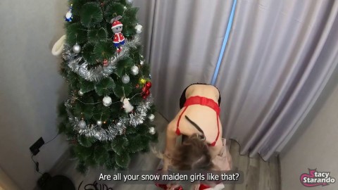 Snow Maiden Is No Longer The Same Deprived The Guy Of His Virginity By Fulfilling His Wish Moms Sucking Dick