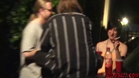 Wet Hole Courtney Gives It Up On The Hood Of A Car Jazzy Jamison