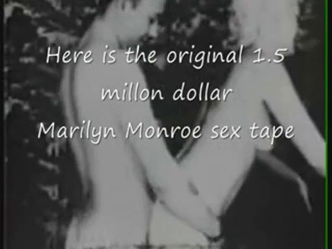 marilyn monroe original sex tape video p