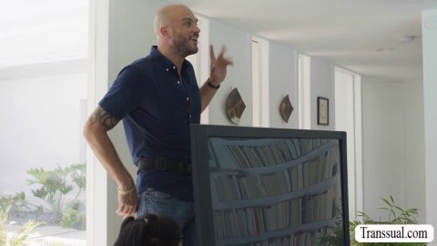 Letting my handyman neighbor fuck me in the ass