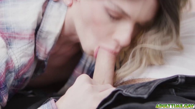 Seb Leblan admires his sexy femboy boyfriend Texas Twink