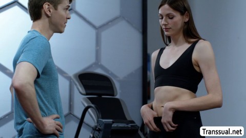 Gym anal sex is the best place