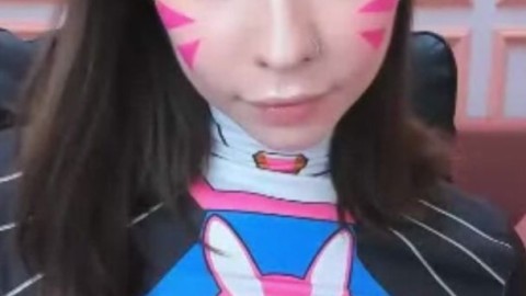 Watch Me Play With My Big Tits in This Tight Bunny Suit