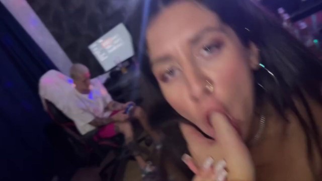 The Cuckold Didnt Expect That The Unfaithful Woman Would Give Herself To All The Guys At The Party In Front Of Him Bald Pussy