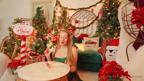 rose kelly christmas lingerie ass what the fuck is that
