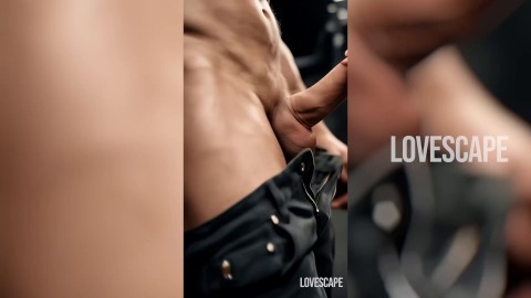 Public Gym Blowjob With Hot Fitness Girl