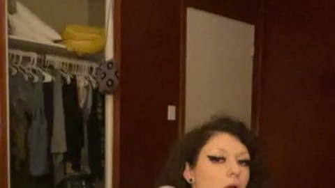 Tatted college girl fucks her ass numb in your dorm (you never know)