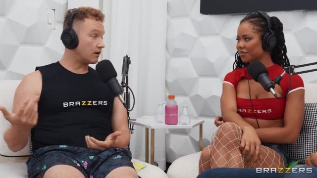Brazzersexxtra Kira Noir The Brazzers Podcast Episode Licking Pussy