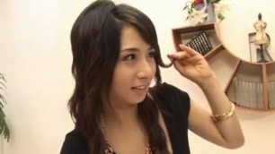 Yuka Osawa gets a Big Cock to Smash Her Hairy Vagina