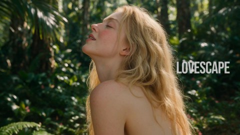 Forest Blonde Plays with Herself to Orgasm (AI)