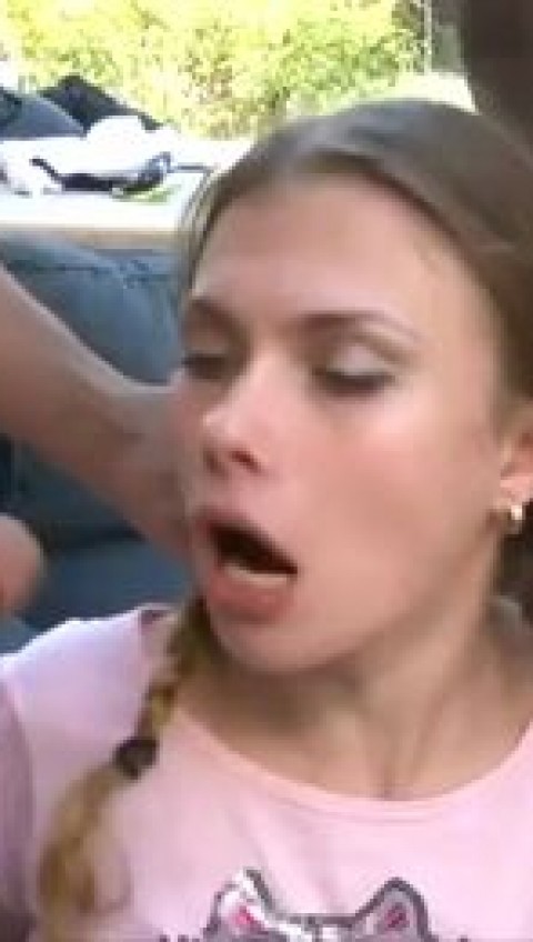 Cutie Sasha Swift Dped by many big black cocks outdoors Ex Girlfriend sex