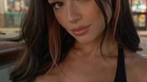 Pepperts Hot Tease Inside The Car