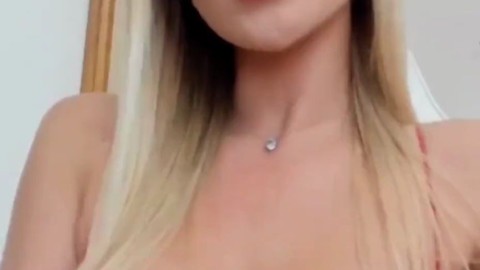 blonde big tits solo pornhub video