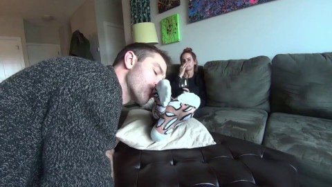 Neighbours Turned On & Giggling! My First Foot Worship Experience Mom And Daughter Sex