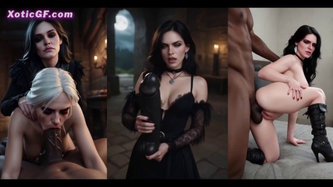 Yennefer And Ciri Taking Huge Bbc Interracial Compilation Someone Please Fuck Me