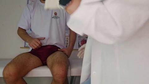 University Student 18 Goes For A Consultation With The University Nurse College Girl Getting Fucked
