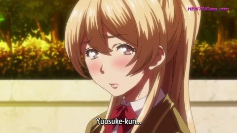 Innocent Anime Lady Lets Her Lover In For The First Time Big Ass Tube