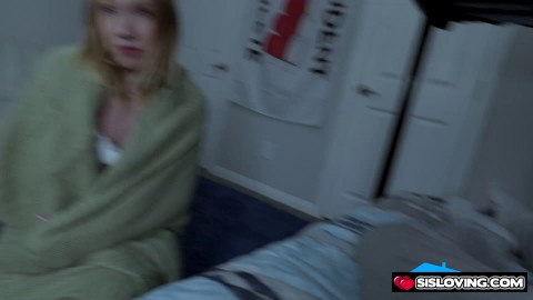 Stepsister Discovers Stepbros Creamy Secret In Her Panties