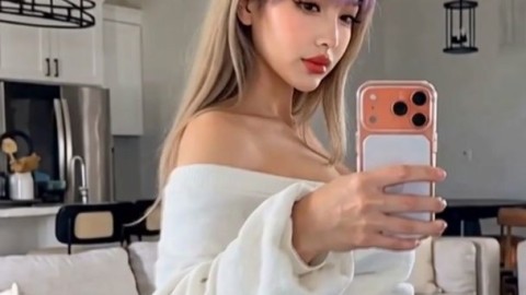 TsLilac Mirrorfie Ass Display 