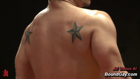 Eli Hunter And Mitch Vaughn Naked Mat Wrestling Jockstrap To Rough Domination