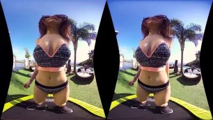 virtual porn Trampoline bouncy tits