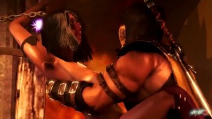 MKX AFTERSTORY FULL MATCH NIGHT WANDERER SCORHION AND MILEENA