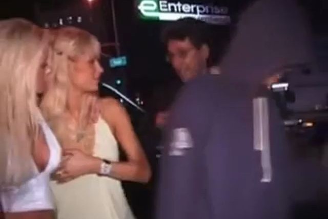 PARIS HILTON appealing PAPARAZZI VIDS 01