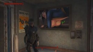 Cartoon Leave the Vault for Sex in Fallout 4